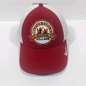 NOS Cooperstown All-Star Village Nike Legacy91 Dri-Fit Fitted Hat -Deadstock NWT